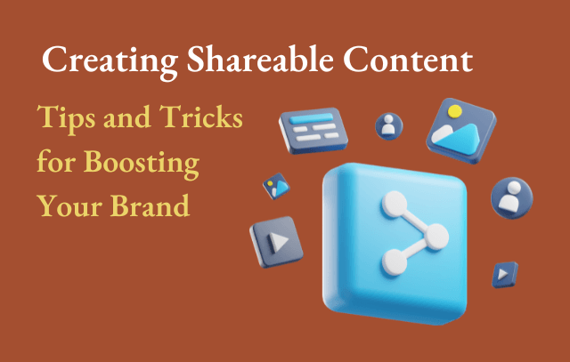 A graphic indicating content sharing